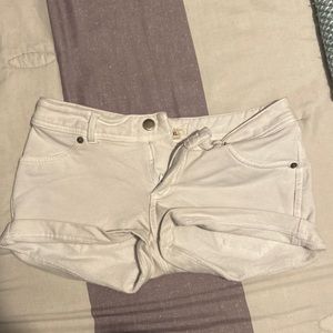 I am selling a pair of white XL (petite I believe).
